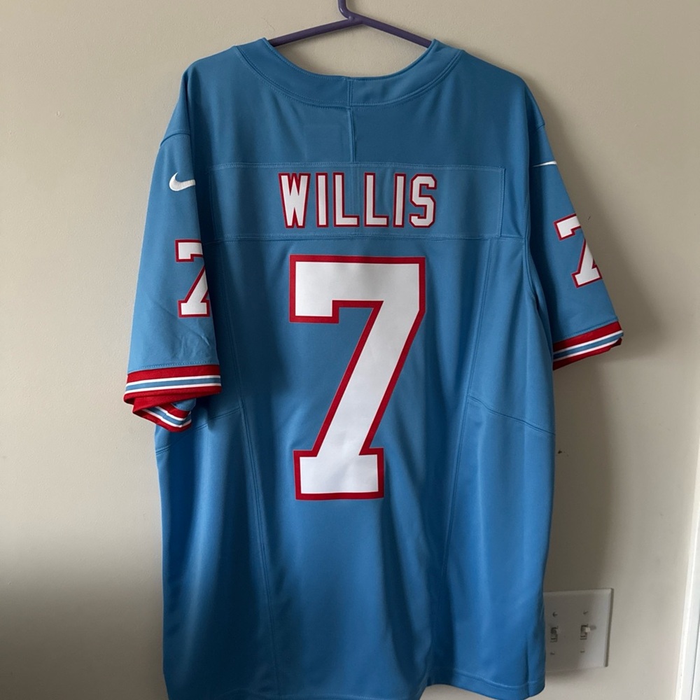 Nike Blue and Red Men's Jersey - Picture 7 of 7